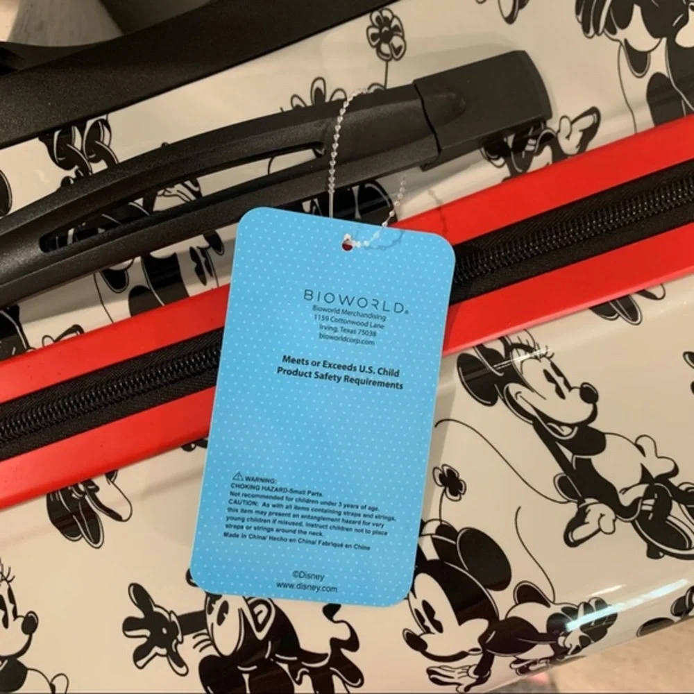 Disney Minnie Mouse Collection Suitcase, Luggage, Travel Bag - 21” - Picture 6 of 6